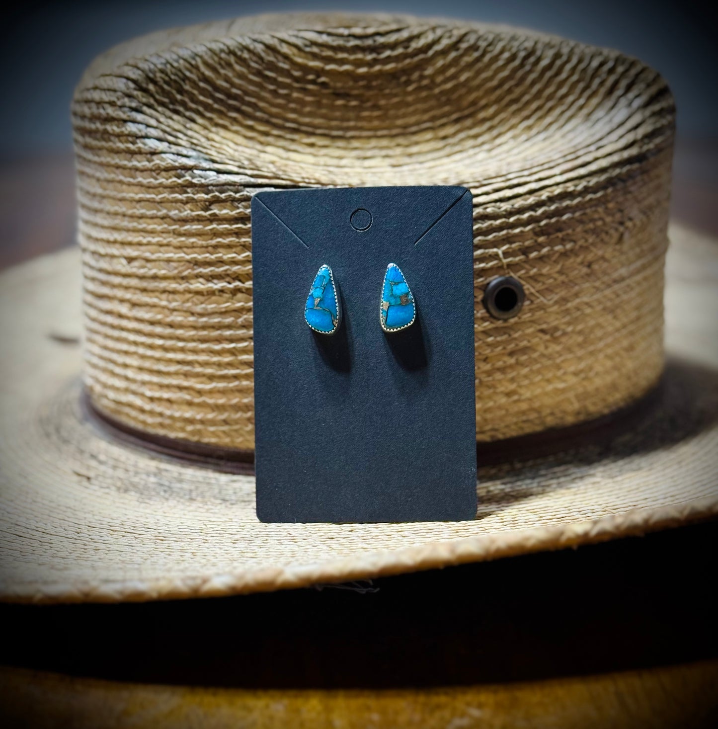 Sterling Silver Kingman Stud Earrings