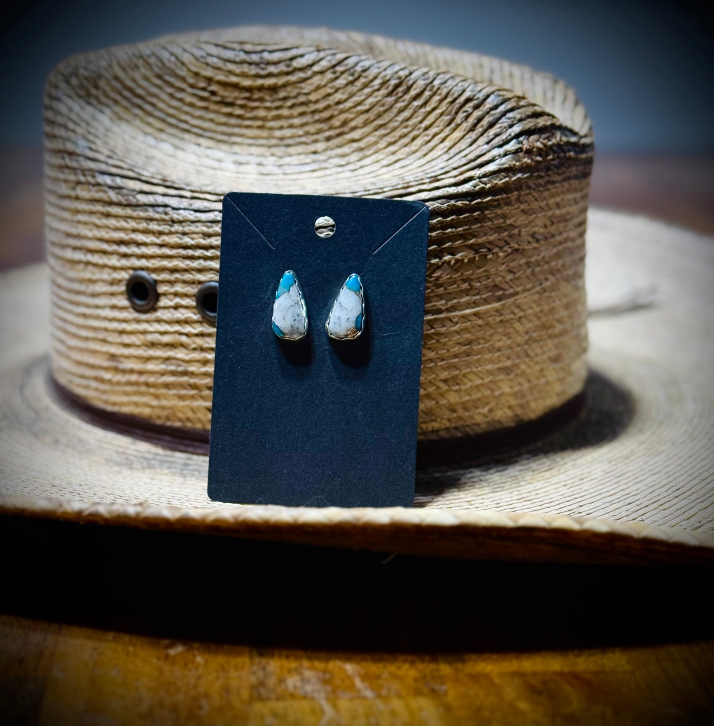 Sterling Silver & Turquoise Studs