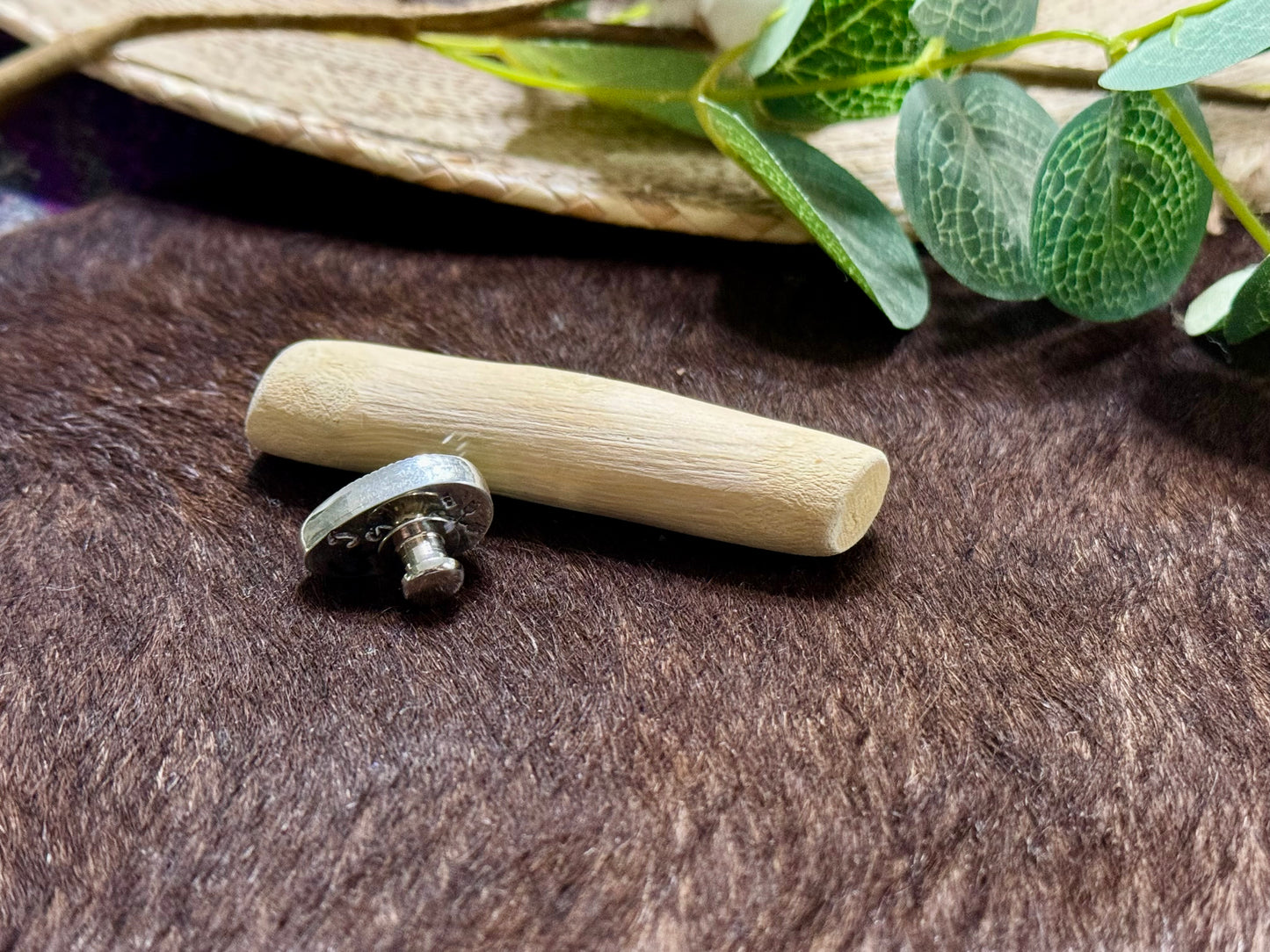 Blackjack Turquoise tie pin/hat pin