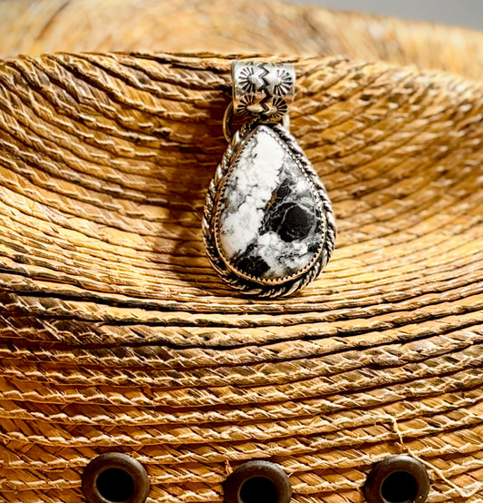 White Buffalo Pendant