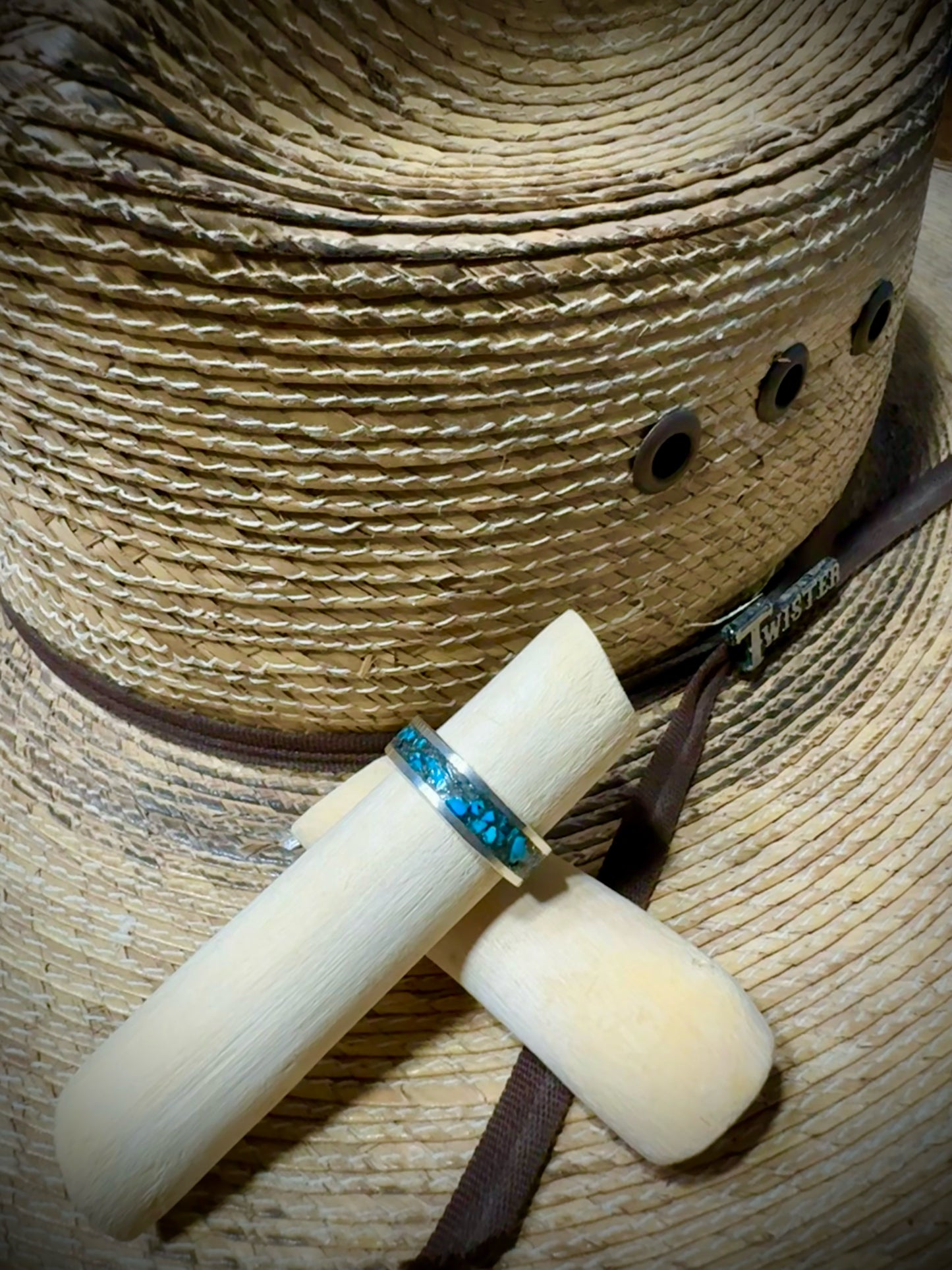 Women’s Kingman size 9 inlay ring