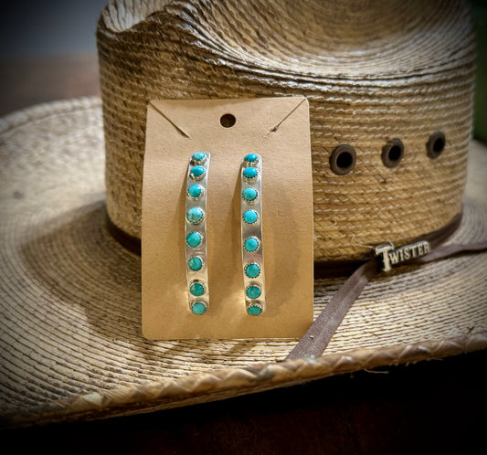 Kingman Stud Bar Earrings