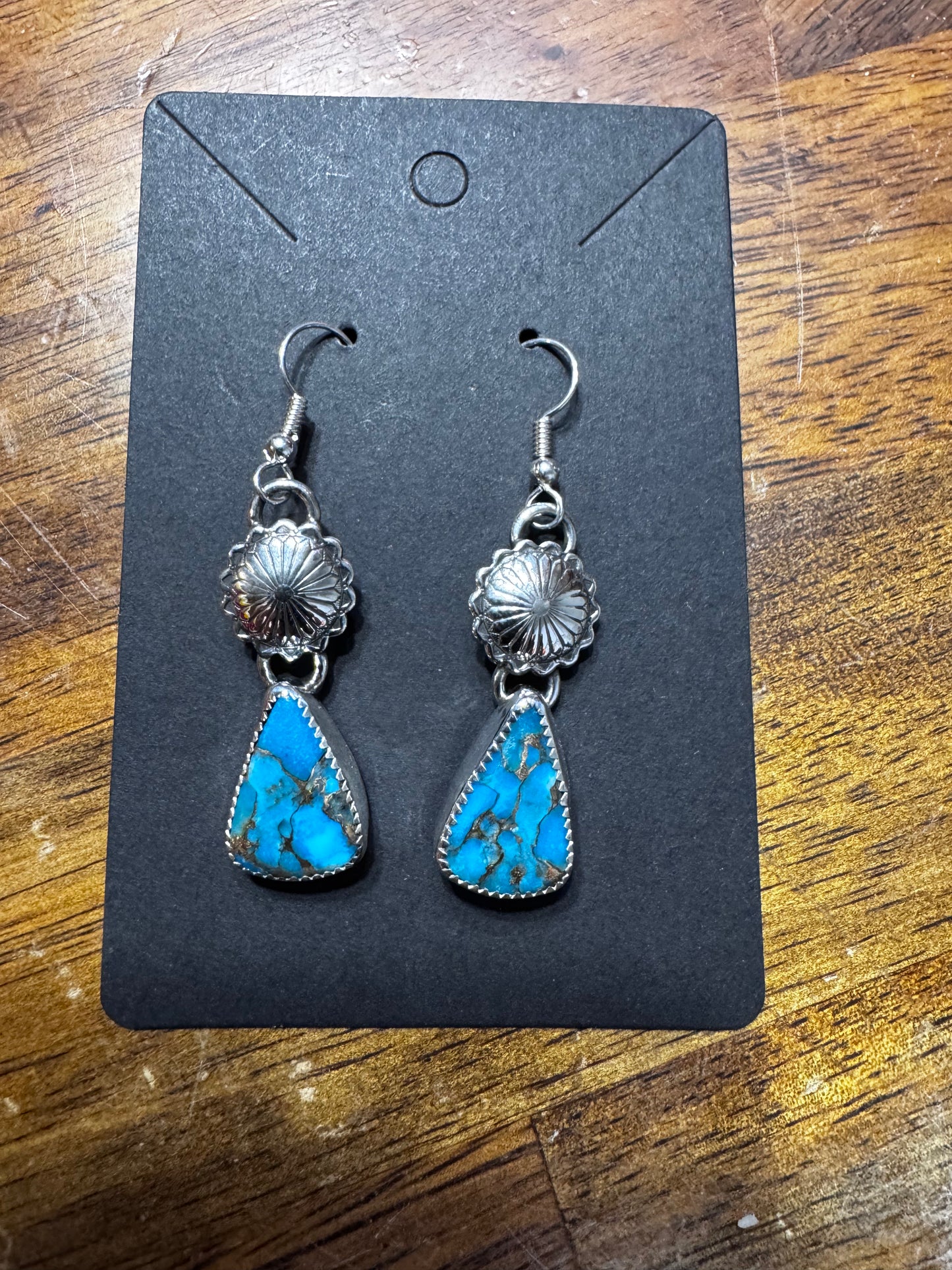 Dangly  Concho Earrings