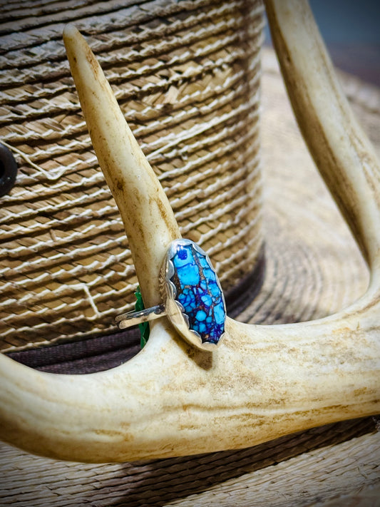 Size 7-1/2 Sterling Silver Ring