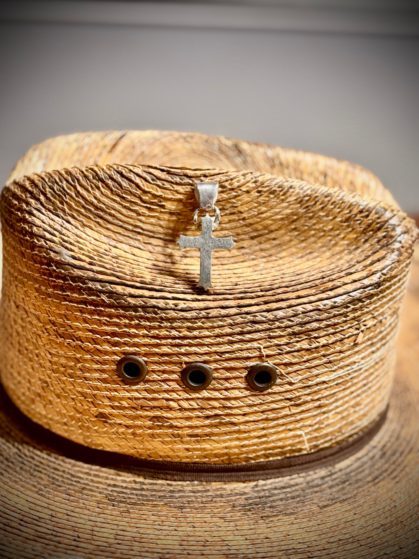 Solid Silver Cross Pendant