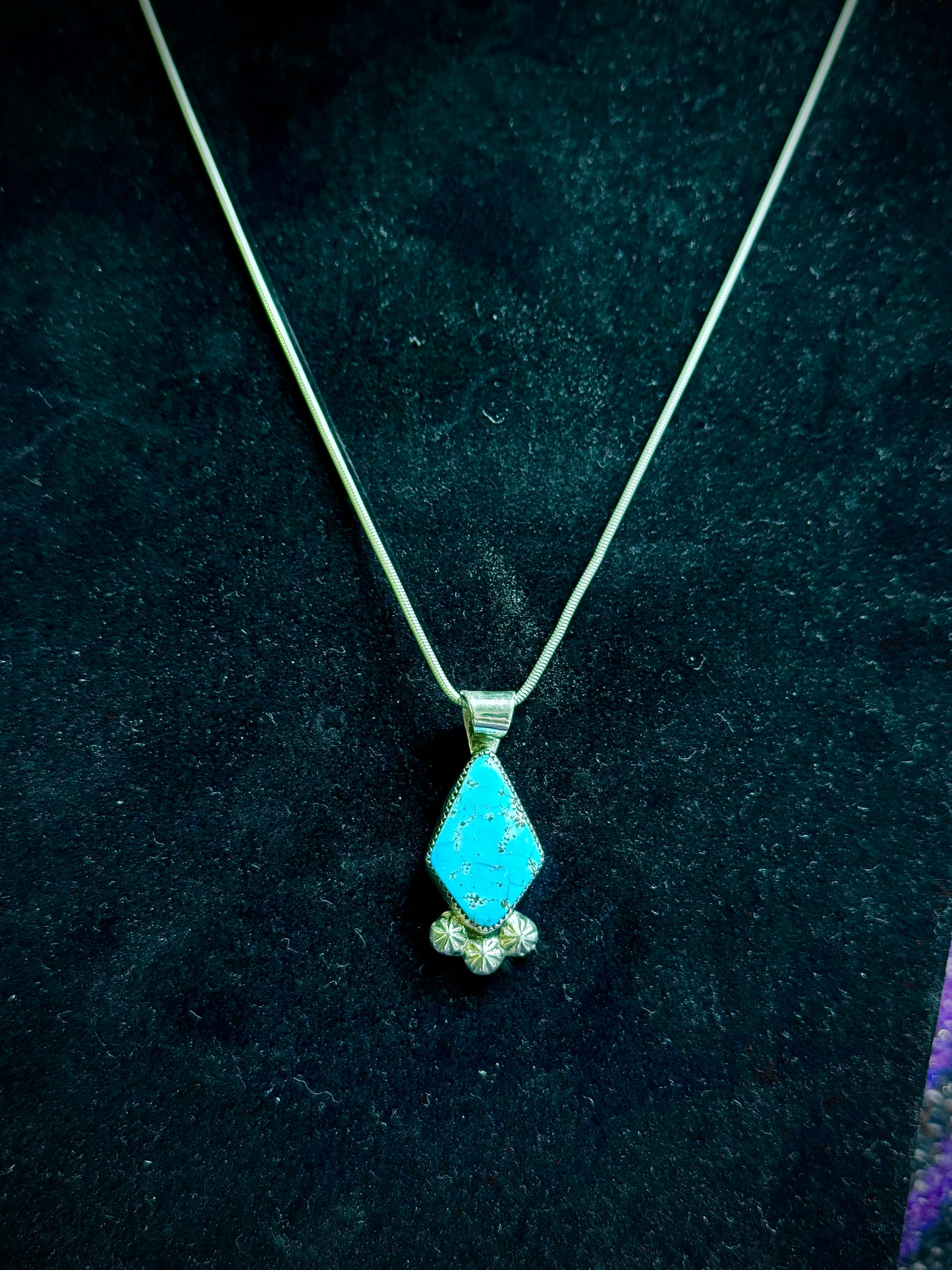Blue Bird turquoise necklace