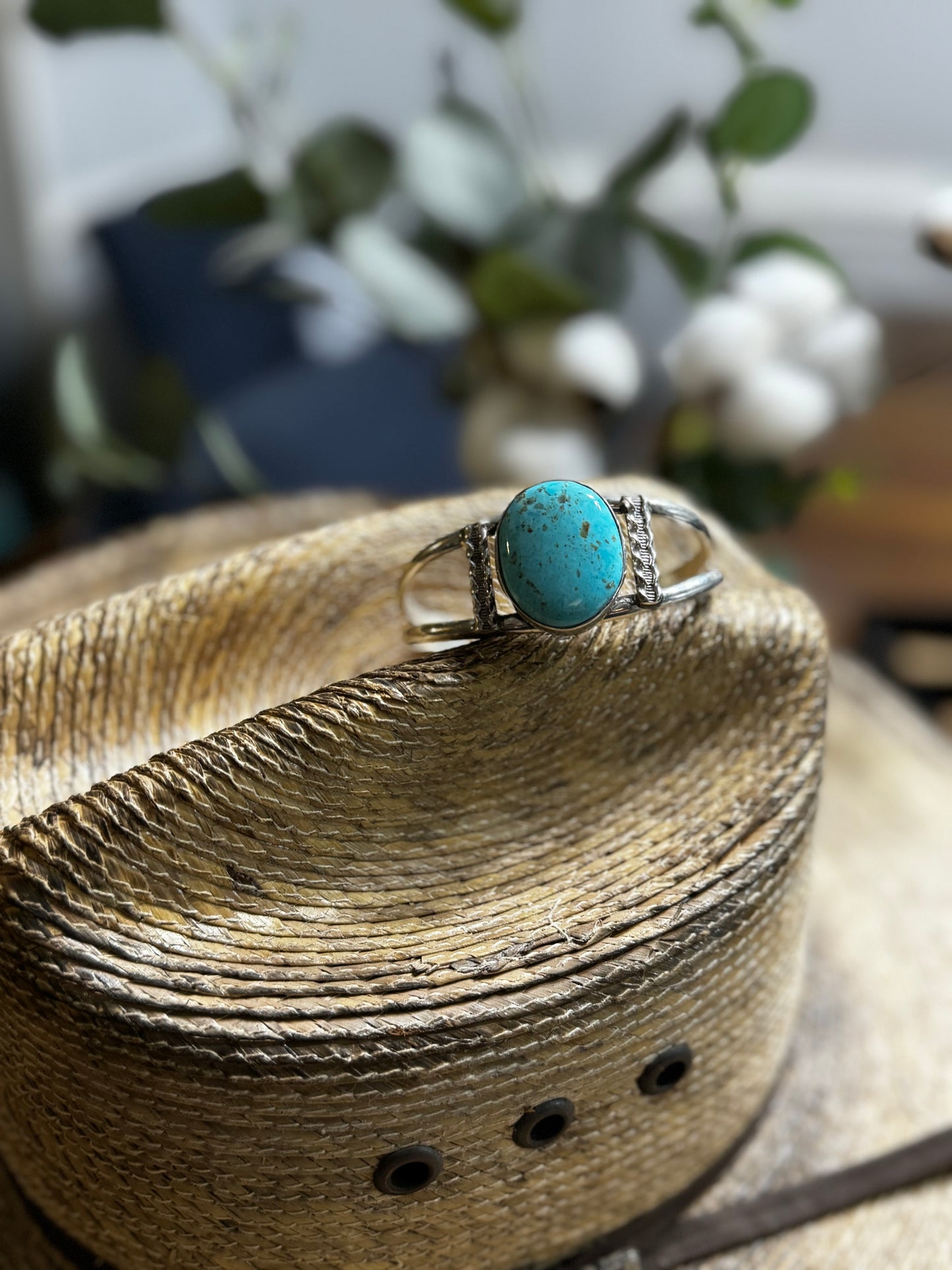 King’s Manassa Turquoise Bracelet 5”