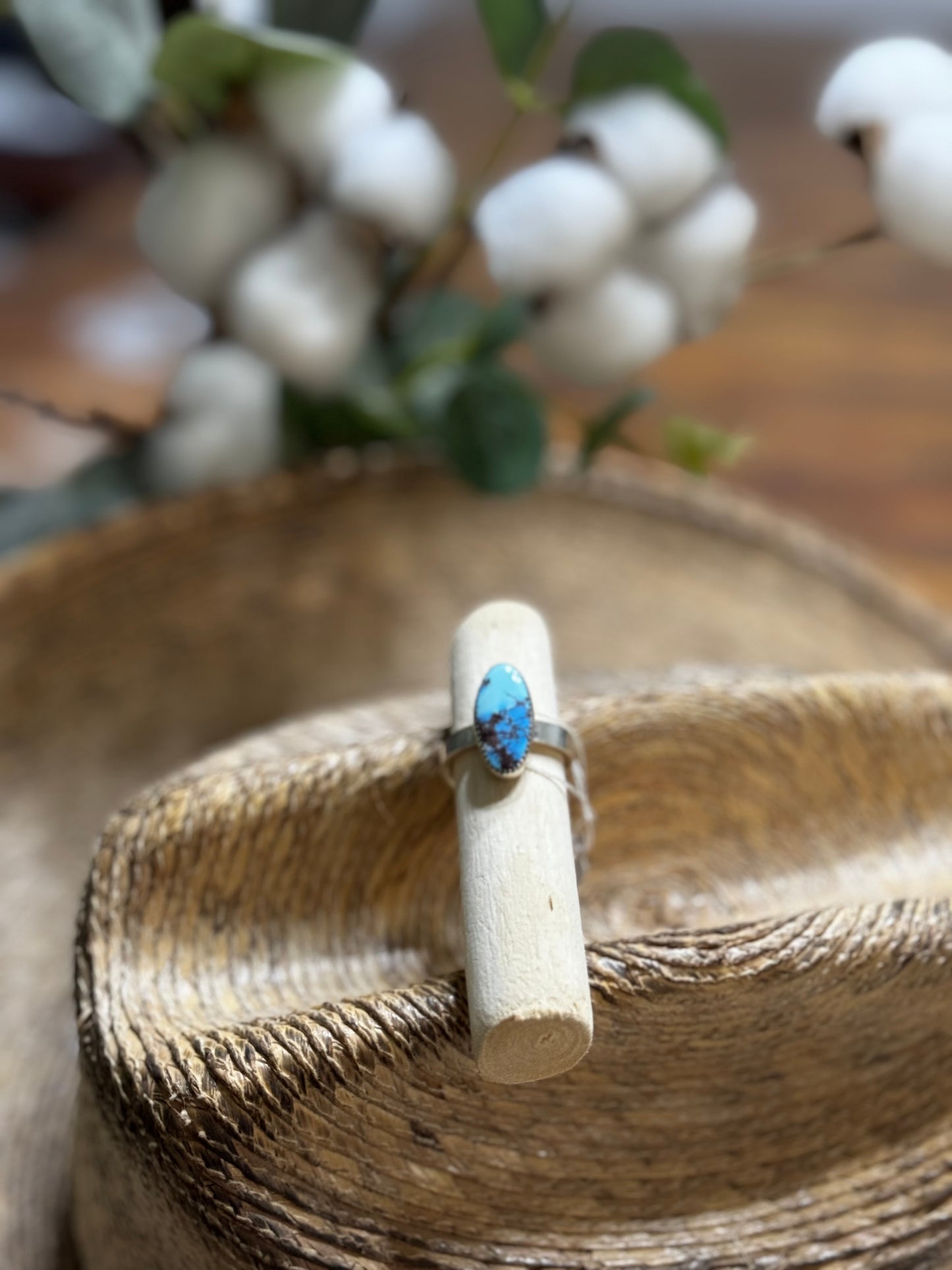 Size 9 adjustable Golden Hills ring