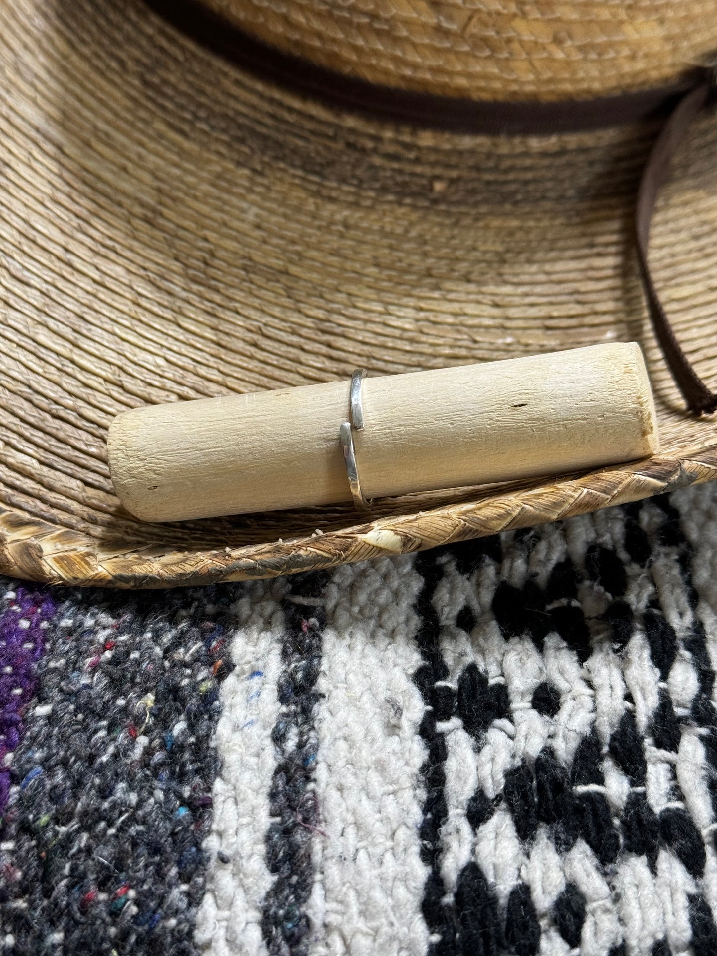 Size 8 adjustable Golden Hills ring