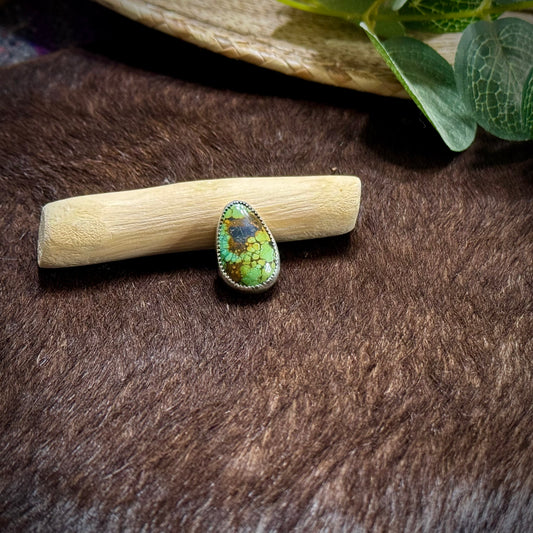 Blackjack Turquoise tie pin/hat pin