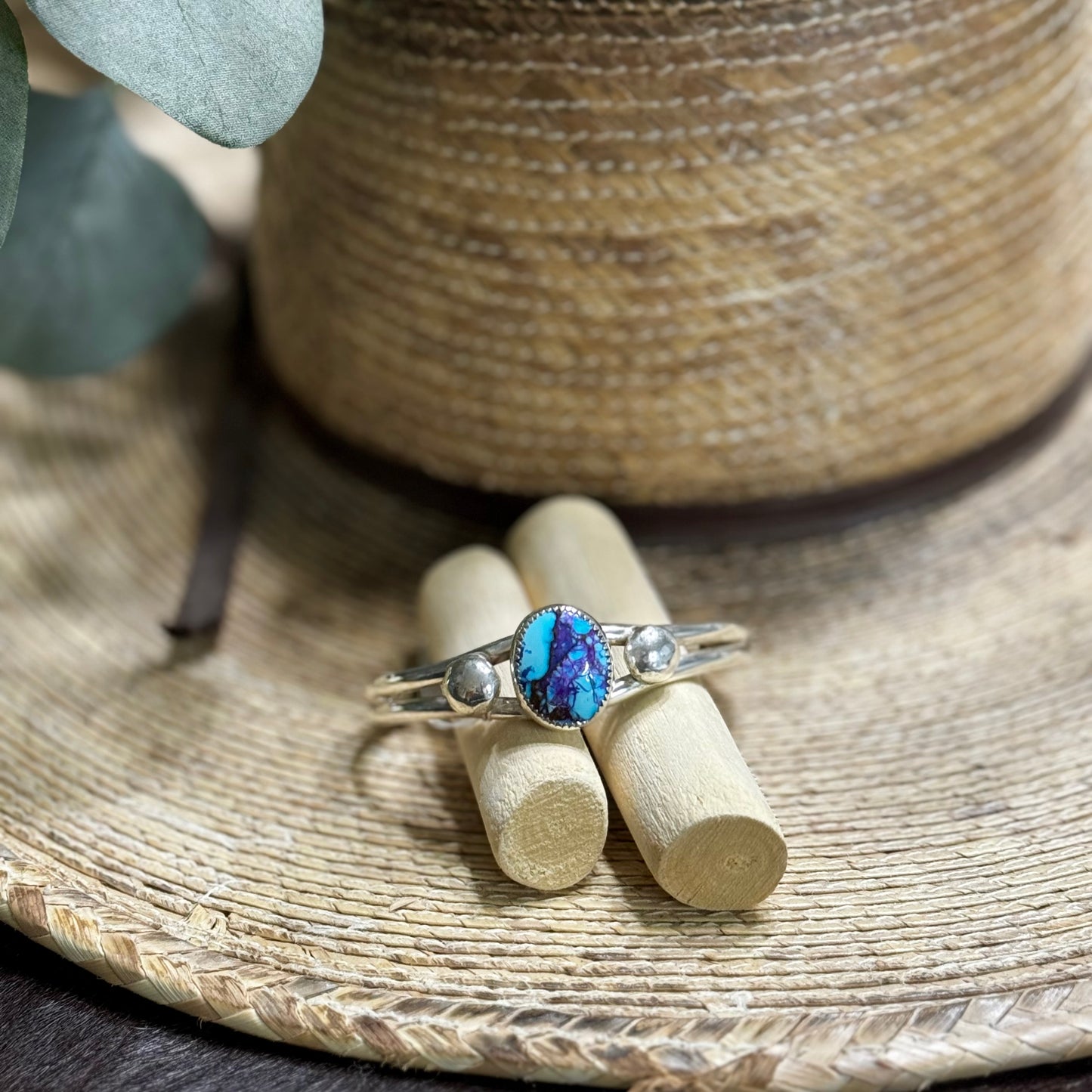 Purple Mojave/Kingman Turquoise Youth Bracelets